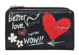 Desigual Mone Wow Emma Wallet M Black Desigual Mone Wow Emma Wallet M Black