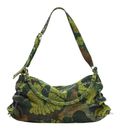 Desigual Leafs Xela Maxi Shoulder Bag Lime Green Desigual Leafs Xela Maxi Shoulder Bag Lime Green
