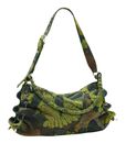 Desigual Leafs Xela Maxi Shoulder Bag Lime Green Desigual Leafs Xela Maxi Shoulder Bag Lime Green