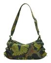 Desigual Leafs Xela Maxi Shoulder Bag Lime Green Desigual Leafs Xela Maxi Shoulder Bag Lime Green
