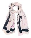 Desigual Fou Fabric Rectangle Foulard Beige Crude Desigual Fou Fabric Rectangle Foulard Beige Crude