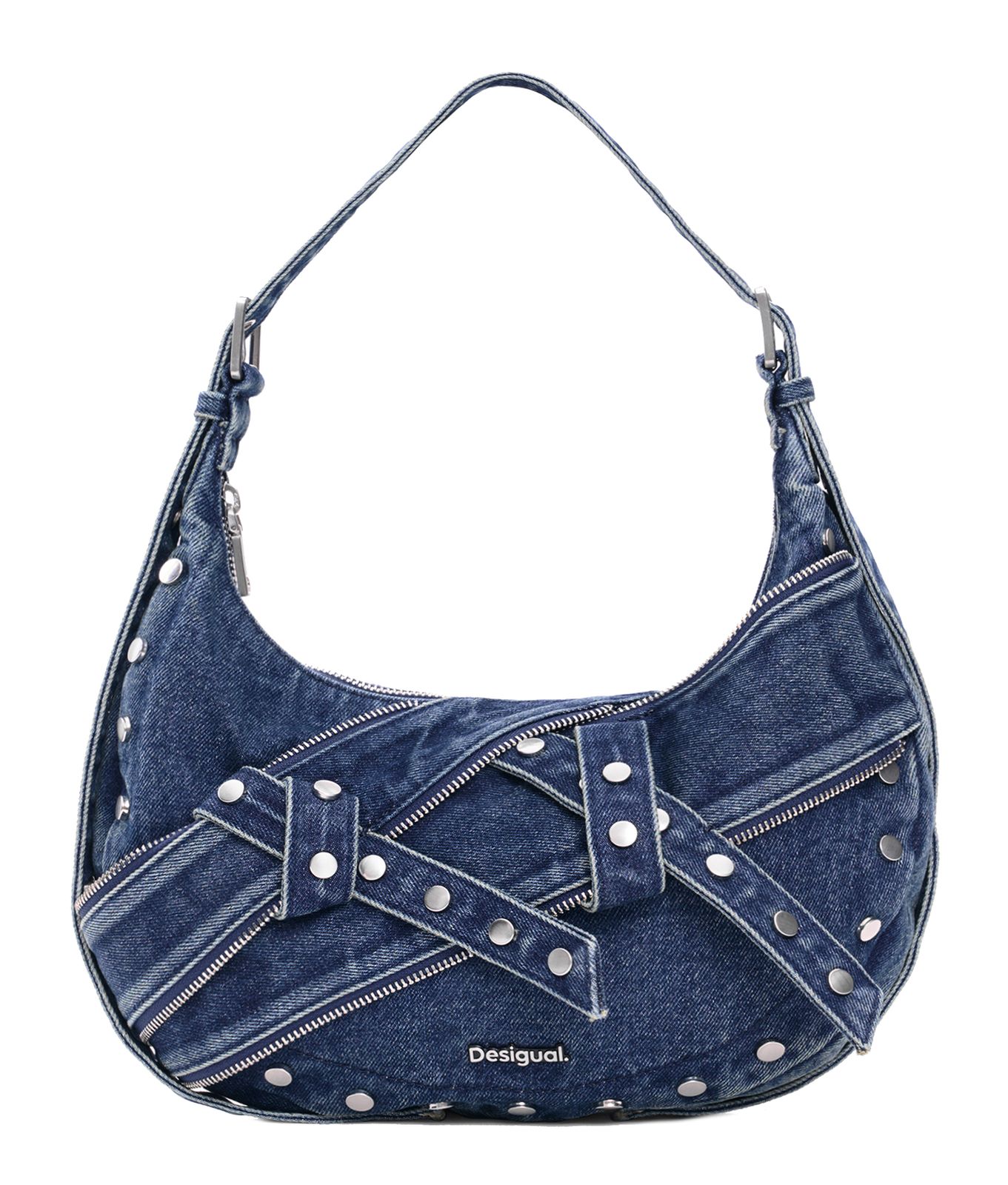 Desigual Centella Centella Denim Shoulder Bag M Denim Medium Wash