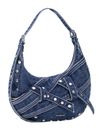 Desigual Centella Centella Denim Shoulder Bag M Denim Medium Wash Desigual Centella Centella Denim Shoulder Bag M Denim Medium Wash