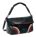 Desigual Sonique Loverty Shoulder Bag Black