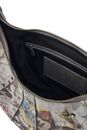 Desigual Mickey All Denim Shoulder Bag Denim Light Grey
