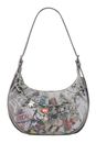 Desigual Mickey All Denim Shoulder Bag Denim Light Grey