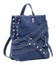 Desigual Centella Denim Backpack Mini Blau Desigual Centella Denim Backpack Mini Blau