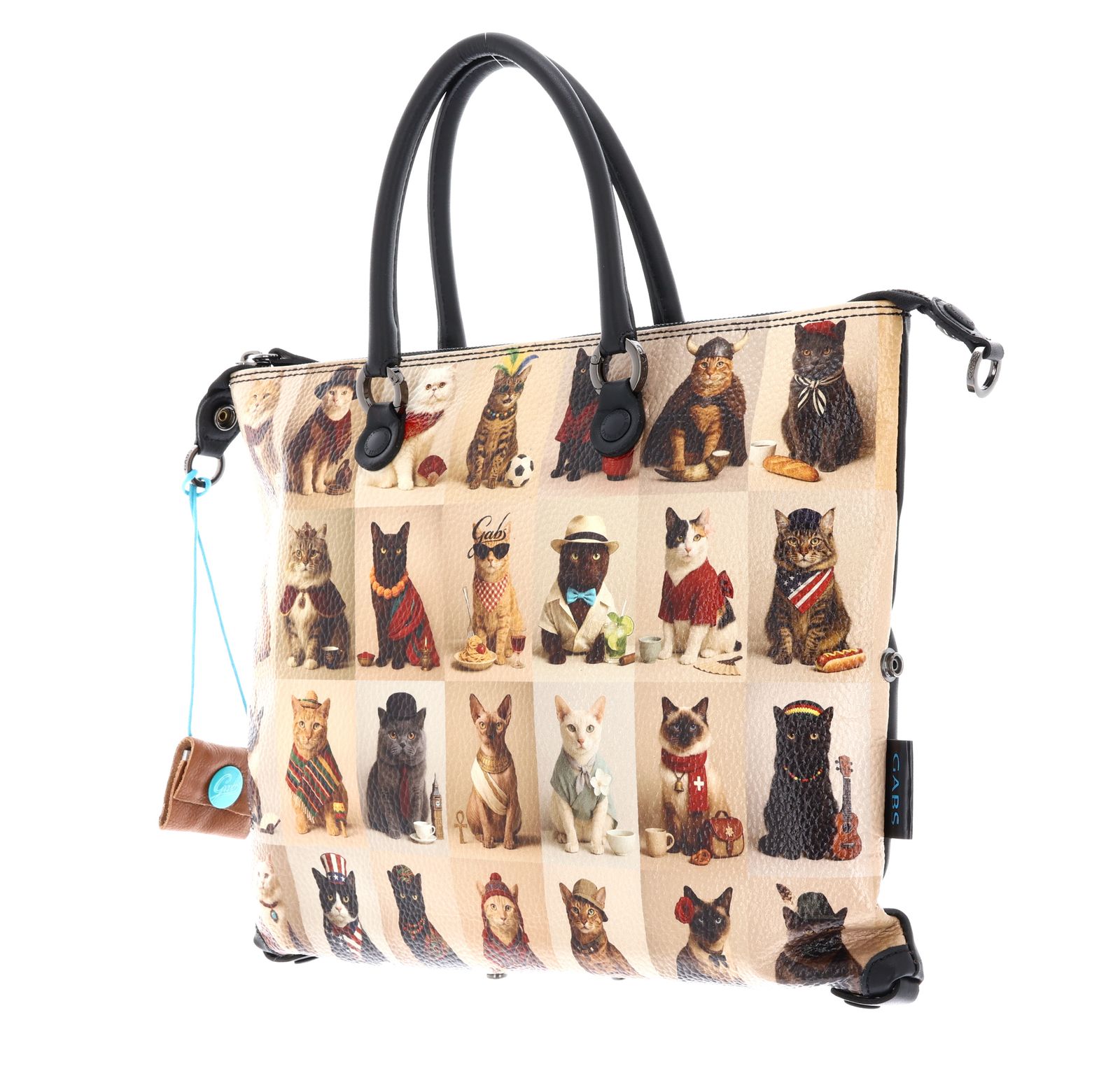 Gabs G3 Plus Hand Bag M Worldwide Cats Beige Gabs G3 Plus Hand Bag M Worldwide Cats Beige