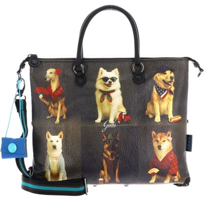 Gabs G3 Plus Hand Bag M Worldwide Dogs Grey Gabs G3 Plus Hand Bag M Worldwide Dogs Grey