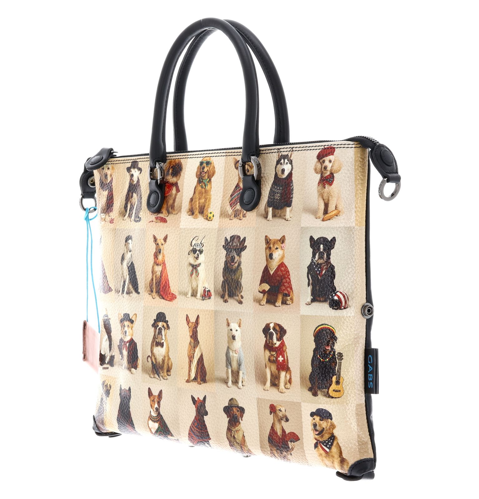 Gabs G3 Plus Hand Bag M Worldwide Dogs Beige Gabs G3 Plus Hand Bag M Worldwide Dogs Beige