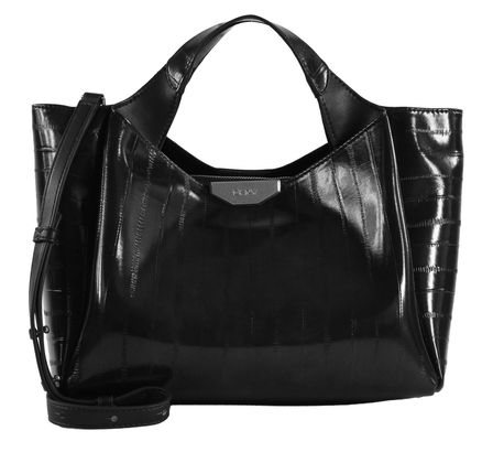 DKNY Willa Satchel Black / Silver