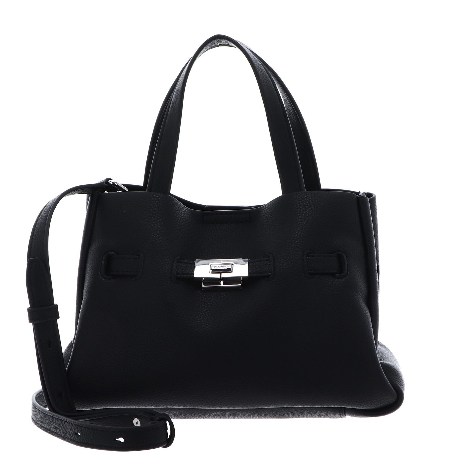 DKNY Bryar Satchel S Black / Silver