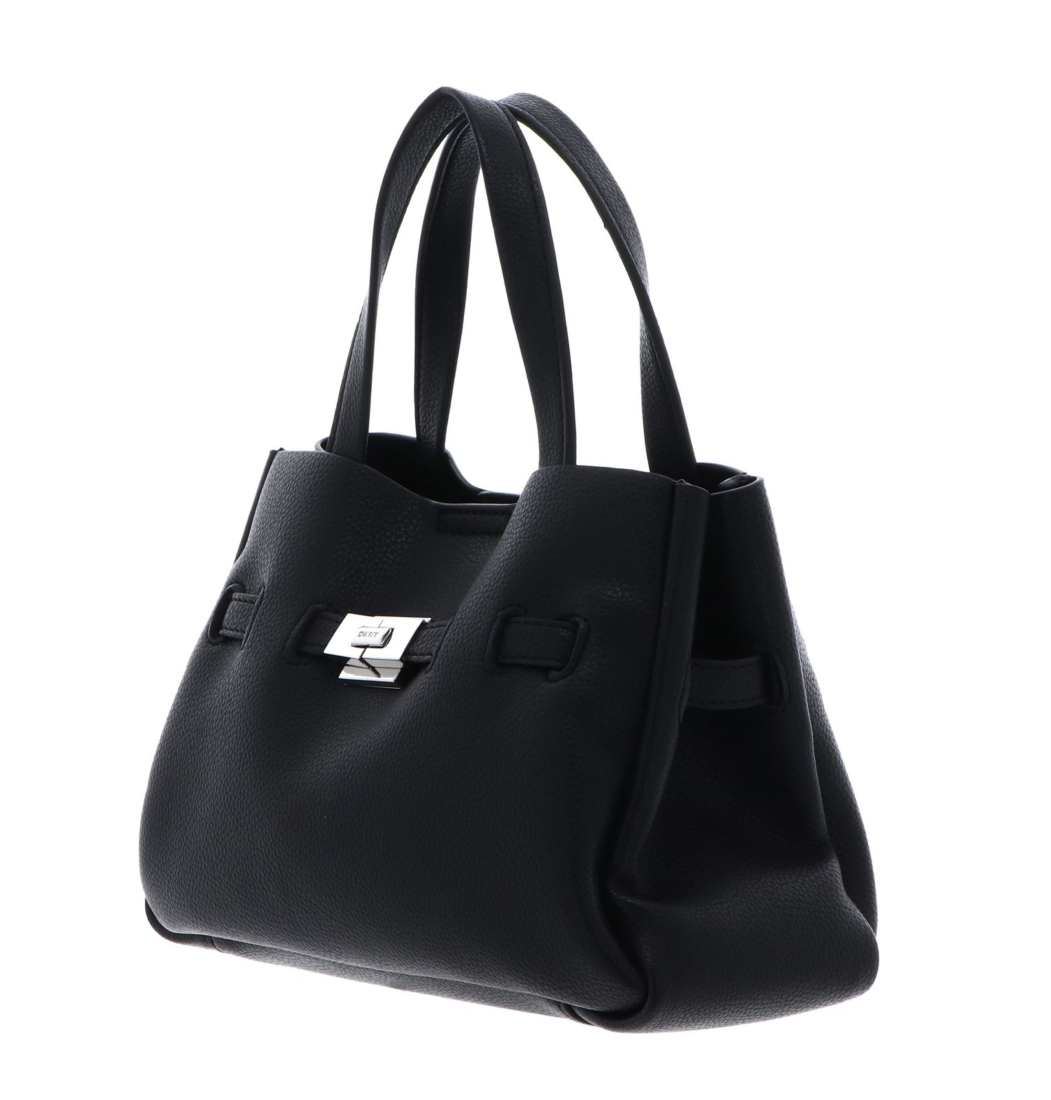 DKNY Bryar Satchel S Black / Silver DKNY Bryar Satchel S Black / Silver
