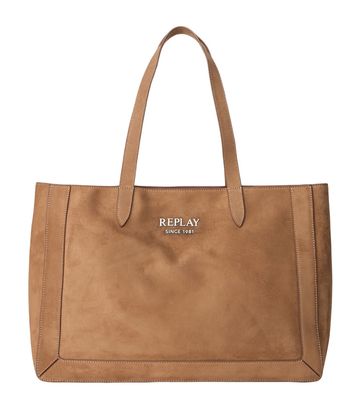 REPLAY Shoulder Bag Dark Beige REPLAY Shoulder Bag Dark Beige