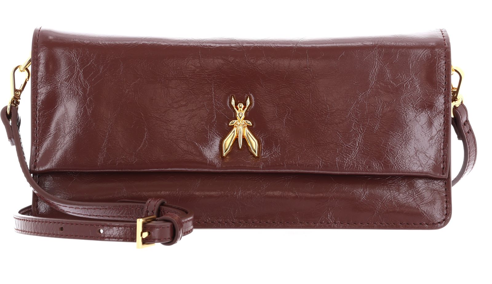 PATRIZIA PEPE Borsa / Bag Crinkle Brown
