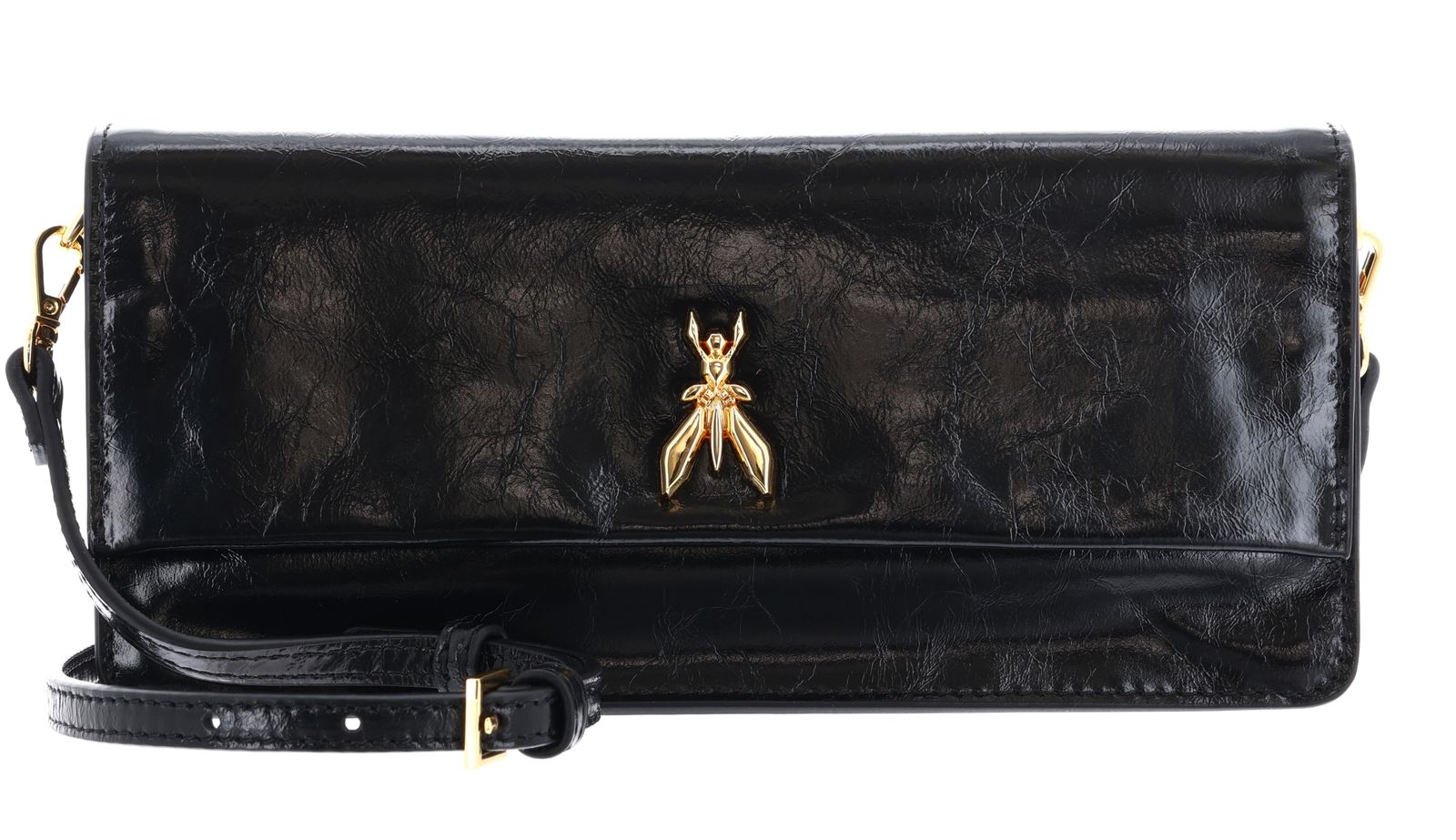 PATRIZIA PEPE Borsa / Bag Crinkle Black