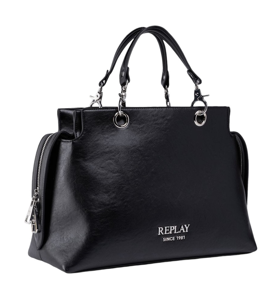 REPLAY Hand Bag Black REPLAY Hand Bag Black