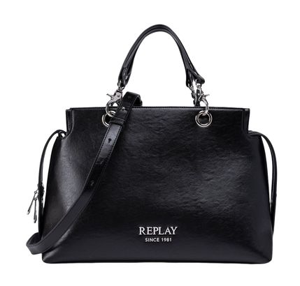 REPLAY Hand Bag Black REPLAY Hand Bag Black