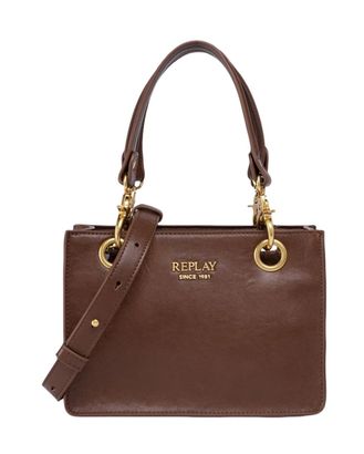 REPLAY Hand Bag Brown