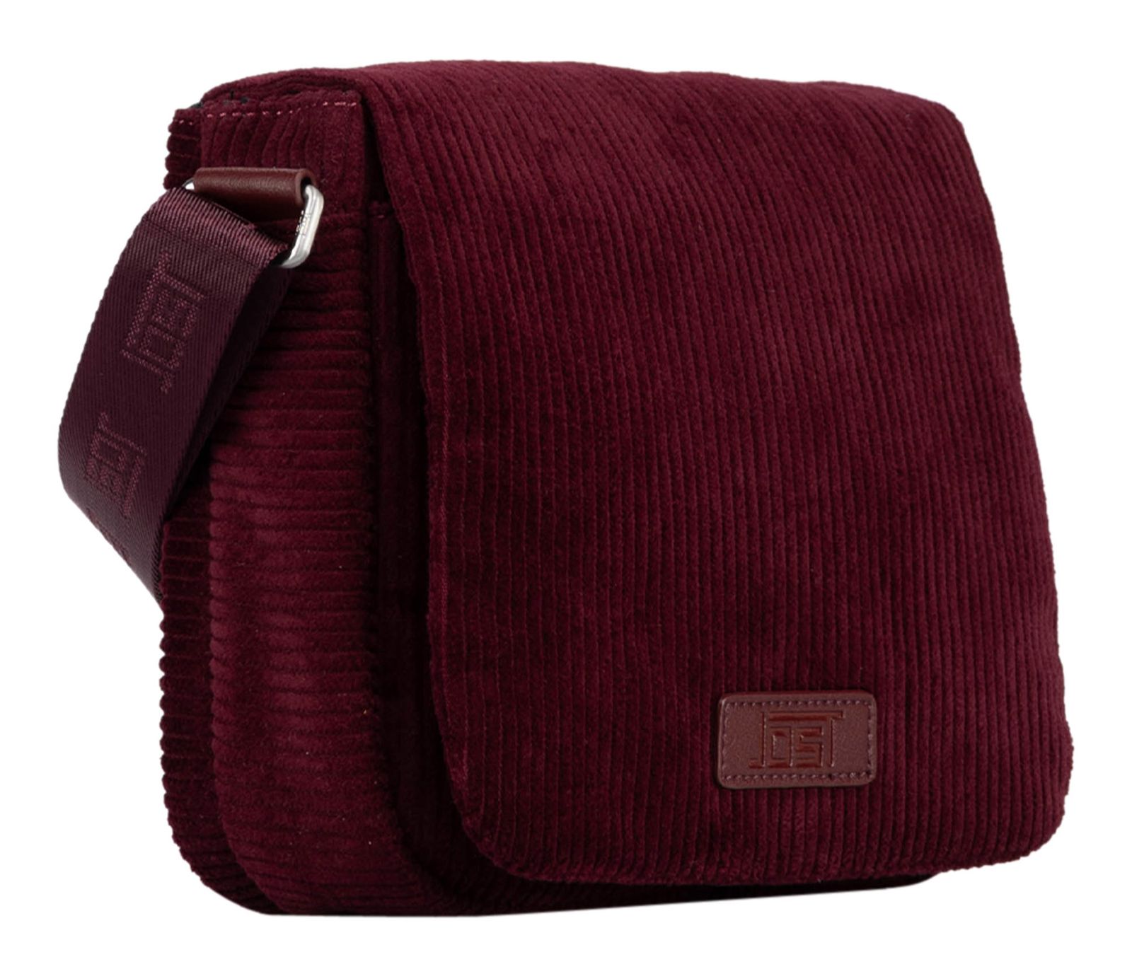 JOST Cord Shoulder Bag Burgundy JOST Cord Shoulder Bag Burgundy