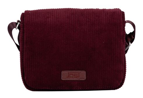 JOST Cord Shoulder Bag Burgundy JOST Cord Shoulder Bag Burgundy