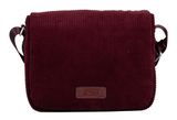 JOST Cord Shoulder Bag Burgundy JOST Cord Shoulder Bag Burgundy