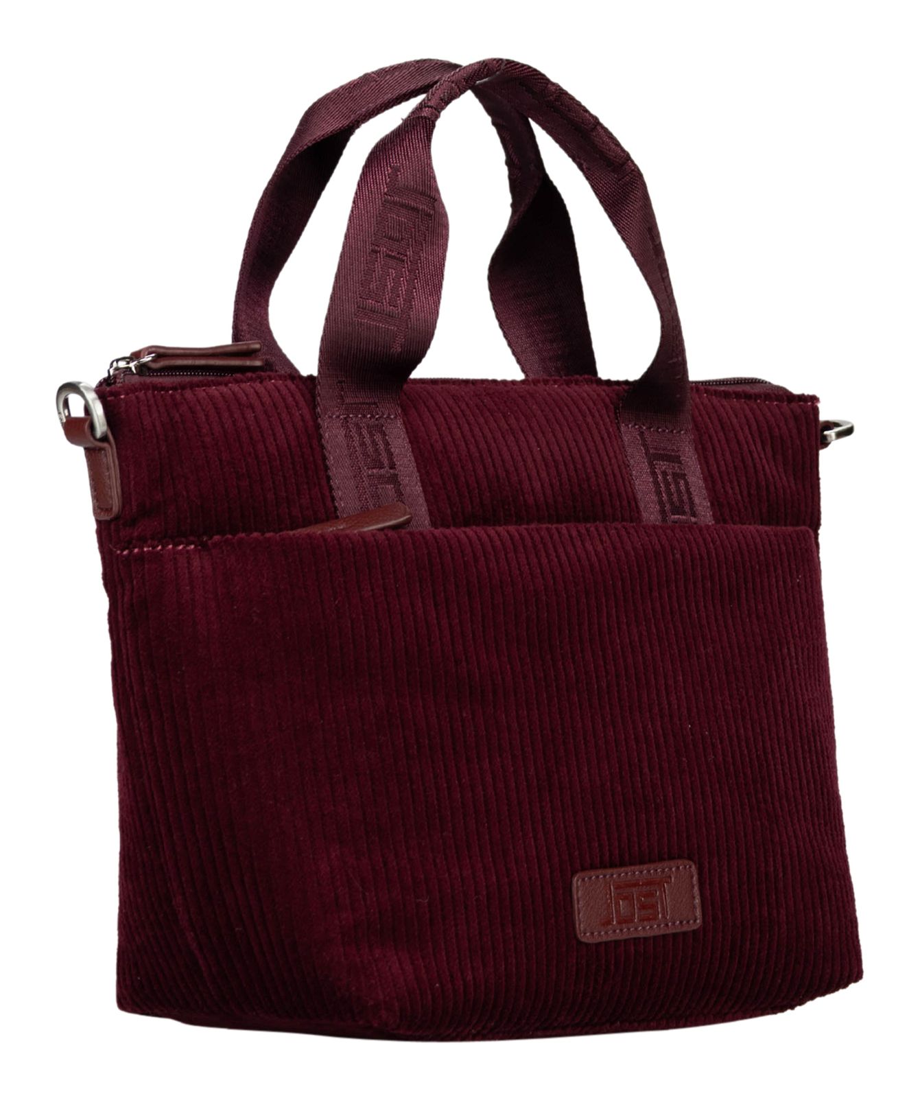 JOST Cord Hobo Bag Burgundy JOST Cord Hobo Bag Burgundy
