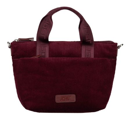 JOST Cord Hobo Bag Burgundy JOST Cord Hobo Bag Burgundy