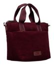 JOST Cord Hobo Bag Burgundy JOST Cord Hobo Bag Burgundy