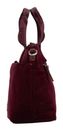 JOST Cord Hobo Bag Burgundy JOST Cord Hobo Bag Burgundy