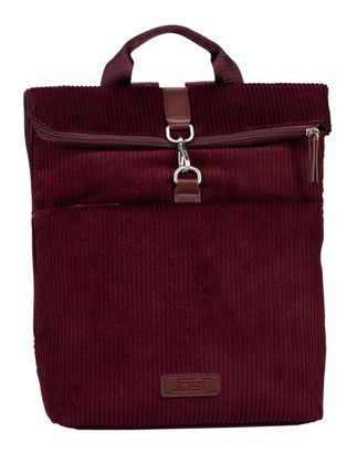 JOST Cord Backpack Burgundy JOST Cord Backpack Burgundy