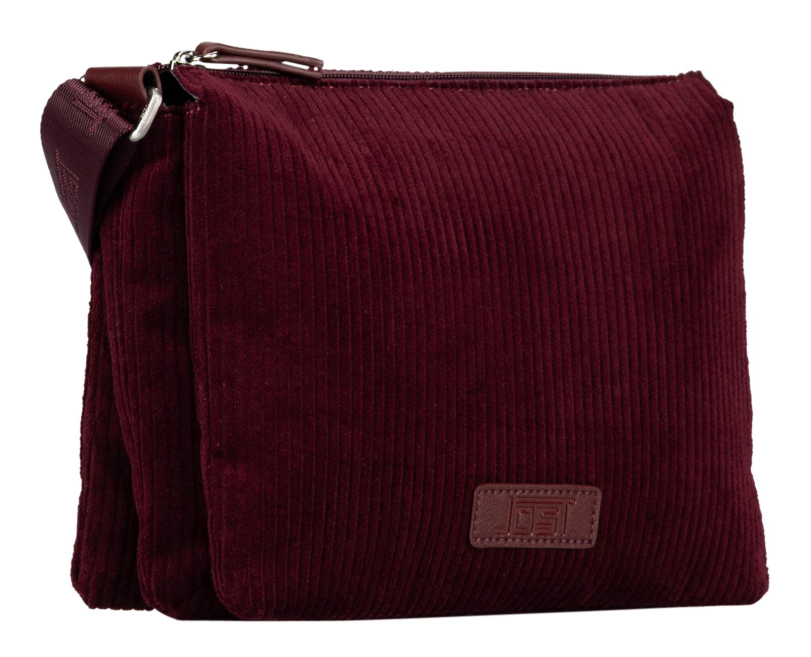 JOST Cord Shoulder Bag Burgundy JOST Cord Shoulder Bag Burgundy