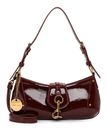 Tamaris Marina Patent Shoulder Bag S Wine