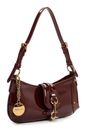 Tamaris Marina Patent Shoulder Bag S Wine