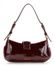 Tamaris Marina Patent Shoulder Bag S Wine