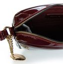 Tamaris Marina Patent Crossbody Bag M Wine