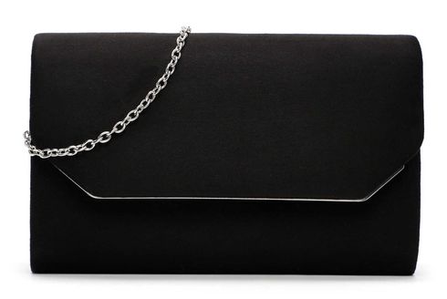 Tamaris Amalia Suede Clutch Black Tamaris Amalia Suede Clutch Black