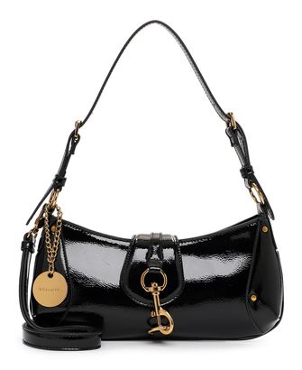 Tamaris Marina Patent Shoulder Bag S Black Tamaris Marina Patent Shoulder Bag S Black