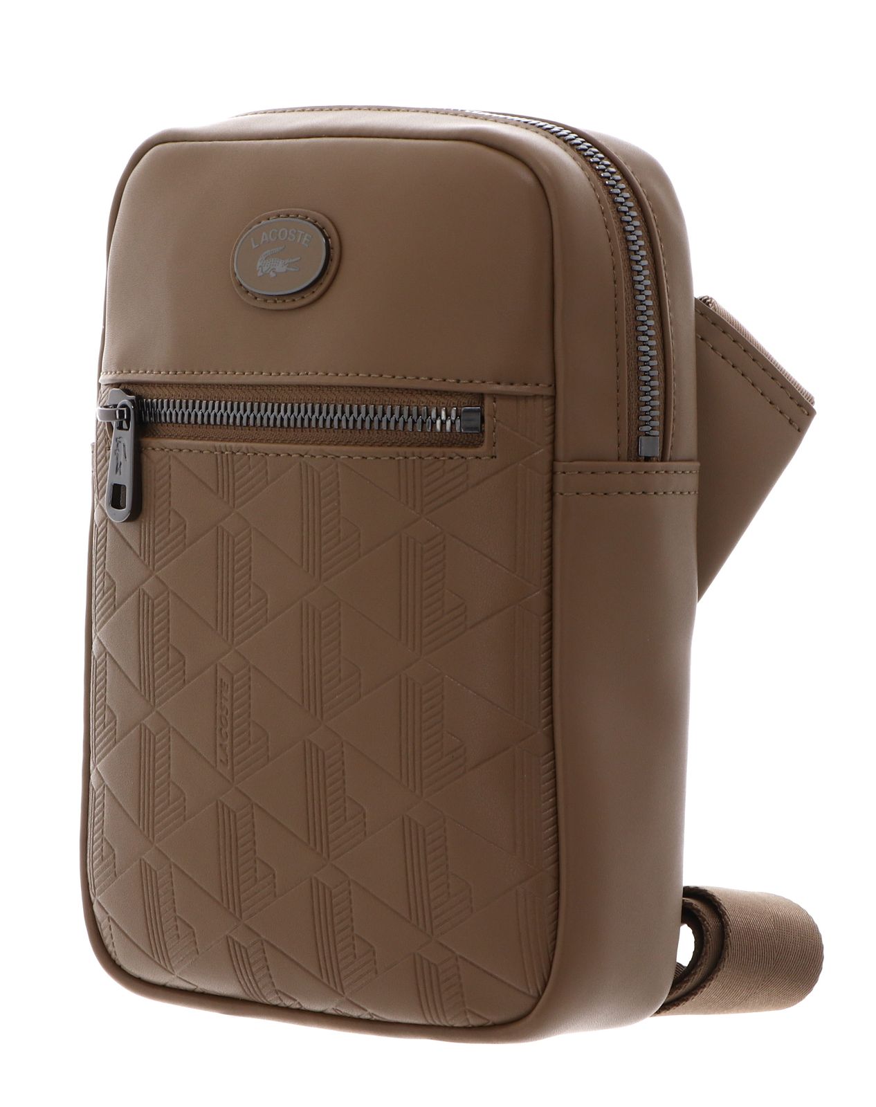 LACOSTE Nomogramme Vertical Camera Bag Cookie LACOSTE Nomogramme Vertical Camera Bag Cookie