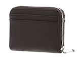 LACOSTE Daily City Zip Coin Wallet XS Dark Brown