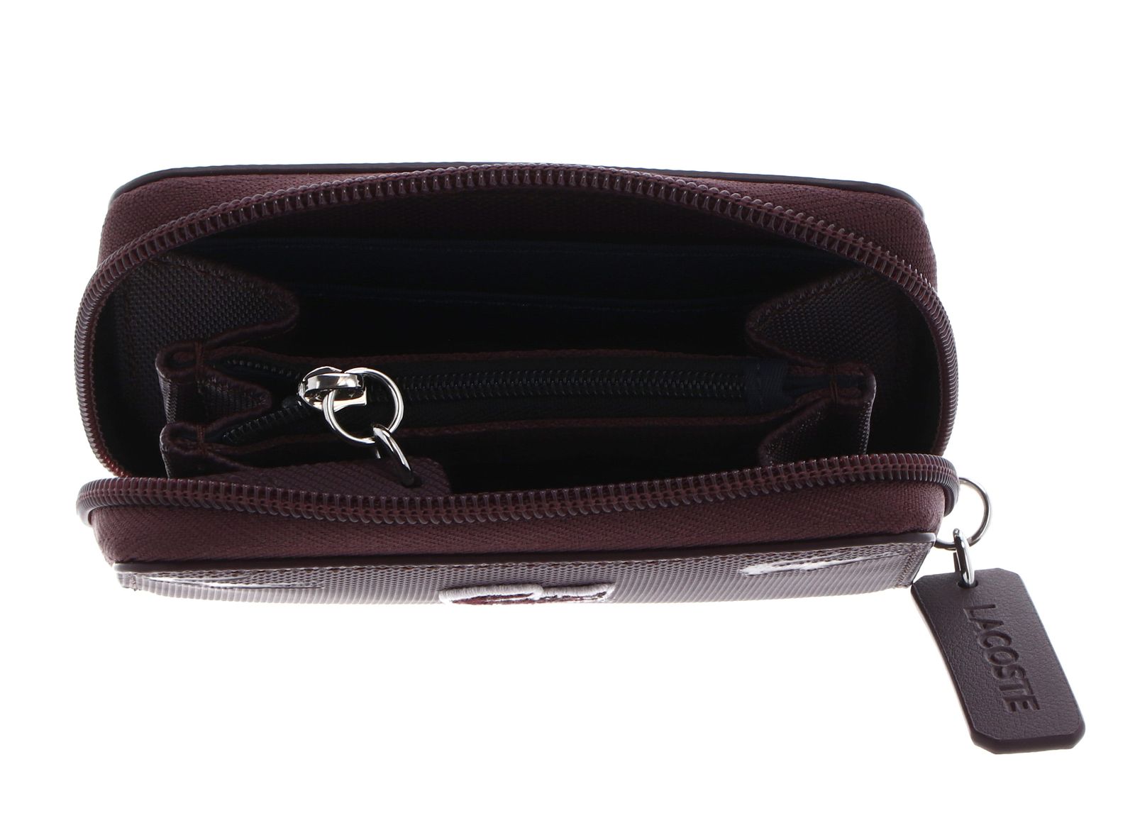 LACOSTE Zip Coin Wallet Oxalis LACOSTE Zip Coin Wallet Oxalis