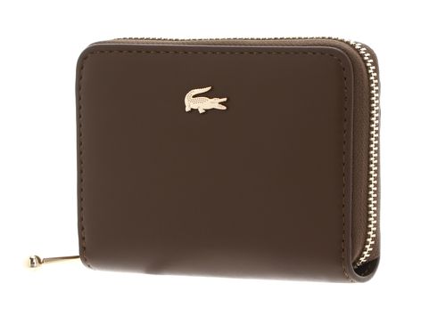 LACOSTE Zip Coin Wallet XS Mascara