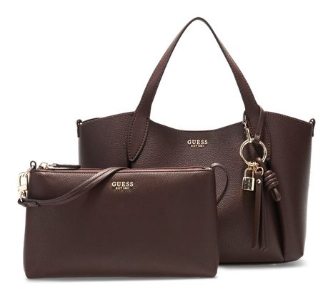 GUESS Melody 2 In 1 Satchel Brown