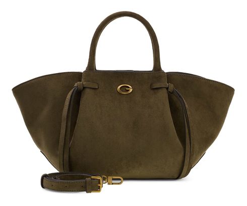 GUESS Allegra Girlfriend Satchel Olive