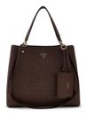 GUESS Lorella Girlfriend Tote Espresso