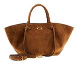 GUESS Allegra Girlfriend Satchel Cognac