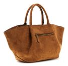 GUESS Allegra Girlfriend Satchel Cognac