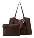 GUESS Melody 2 In 1 Tote Brown