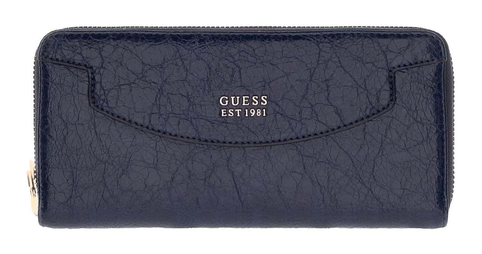 GUESS Antonia SLG Zip Around Wallet L Midnight