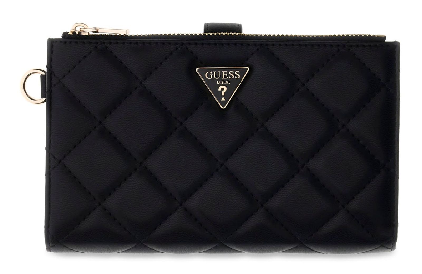GUESS Juliet SLG Double Zip Organizer Black